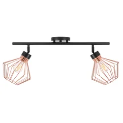 Double metal loft ceiling lamp APP535-2C Rose Gold