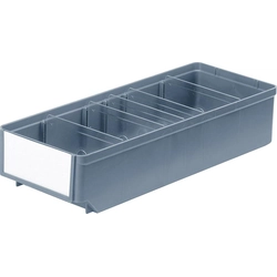 shelf box B152xT400xH83 mm grey