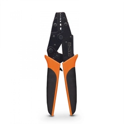 Crimping pliers for insulated and uninsulated wire end ferrules 0.9 - 4.5 mm²