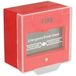 CP-02 emergency detector with glass for breaking red