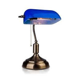 Kancelářská lampa / držák VT7151: E27 / modrá