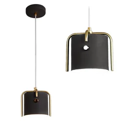 Ceiling lamp APP934-1CP Elegent Black