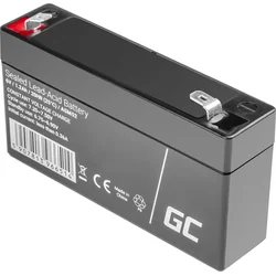 Green Cell Battery 6V/1.2Ah (AGM52)