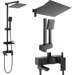 Rea Jack shower set black