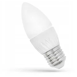 LED Bulb Warm E-27 230V 6W Candle 13061