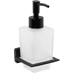 SOAP DISPENSER HANGING BLACK OSTE 06