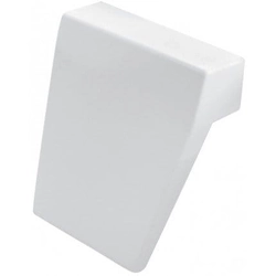 Besco Modern headrest for bathtubs ZWM white