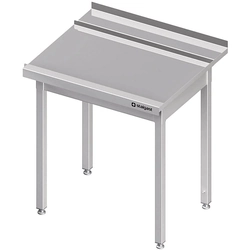 Unloading table (P) | without dishwasher shelf STALGAST | 900x750x880 mm | welded