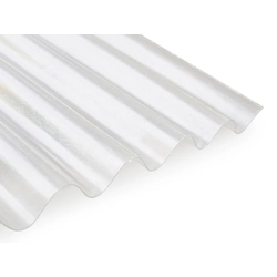 Gutta fiberglass corrugated board Guttapral PES 2x0,95 m translucent