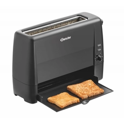 Bartscher 1300W toaster with tray
