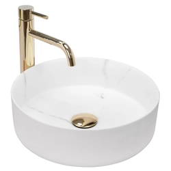 Countertop washbasin Rea Sami Marble Mat