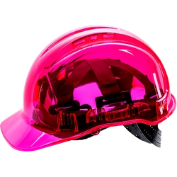PORTWEST Helmet Peak View ventilated Color: pink