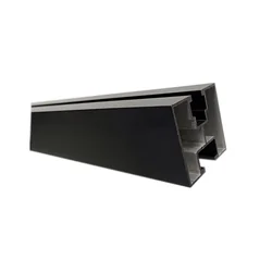 Mounting rail F806 40x40, 2400mm / Black