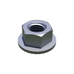 6923-10 - DIN serrated flange nut 6923 M10 A2