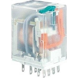 Industrial Relay R4N-2014-23-5110-WT contacts 4P, load max 6A/230VAC, coil 110VAC, WT