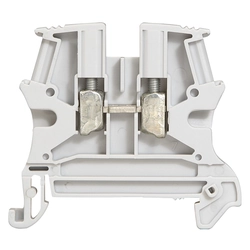 Feed-through terminal block Legrand 037160 Screw connection Screw connection Sideways DIN rail (top hat rail) 35 mm Thermoplastic