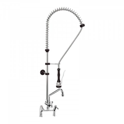 Kitchen mixer with shower - 1000 mm water hose - 250 mm tap - MONOLITH handles 10360037 P0102020131