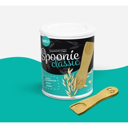 Edible spoons, oats, zero waste, biodegradable, compostable, tasty, crunchy, packaging, alternative, spoon, sustainable, ice cream,coffee, dessert, vegan