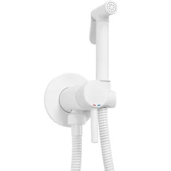Rea Loop Lungo bidet faucet white - Additionally 5% discount with code REA5
