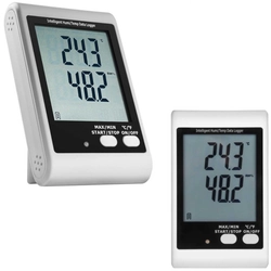 Termohygrometr, záznamník teploty a vlhkosti, rozsah 0 - 100% -35 - 70C USB
