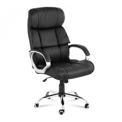 Otočná kancelářská židle, černá