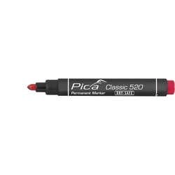 Permanent marker round red PICA 520/40