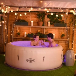 Lay-Z-Spa PARIS with inflatable jacuzzi heating 196 x 66 cm with LED lighting