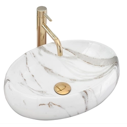 Countertop washbasin Rea Linda Lava