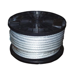 steel cable 5 / 6mm ZCCR buz. pu Zn (50m) max.zat.1330kg