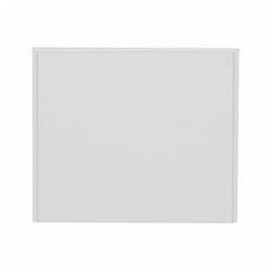 Side Panel Circle Uni2 70 cm for a rectangular bathtub, white