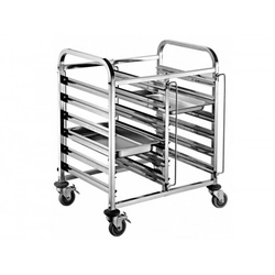 Trolley for transporting containers (10 x2 GN1 / 1) INVEST HORECA WT-TR2-10A WT-TR2-10A