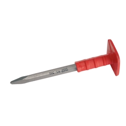 Masonry punch, 6k-17mm, 300mm long, with rubber cover.[p5040] <juco>