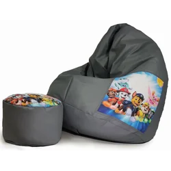 Paw Patrol armchair pouf, gray