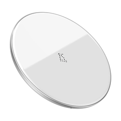 Baseus 15W Qi Fast Wireless Charger + USB Type C Cable White (WXJK-B02)