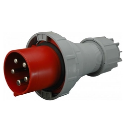 Industrial plug IVGN 12553 400V, IP67, 125A, 5-pole (SEZ IVGN 12553)