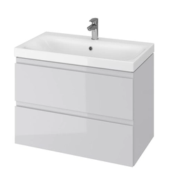 Cersanit Moduo 80 under-washbasin cabinet gray