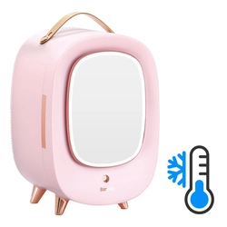 Baseus mini fridge for cosmetics makeup mirror pink (CRBXNS-A04)