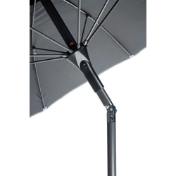 ROJA ALU umbrella 2,7m gray