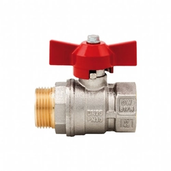 Ball valve ITAP VIENNA, d, inside-outside, short handle, 1&#039;&#039;