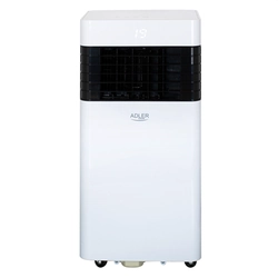 Adler Air conditioner AD 7852 Number of speeds 2, Fan function, White, Remote control,7000 BTU/hr