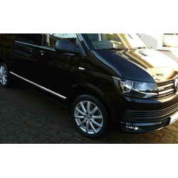 VW Transporter T6 - CHROME Side Door Strips