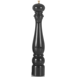Dřevěný mlýnek na pepř HELICOIL černý 400mm - Hendi 469149