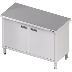 Stainless steel pass-through cabinet with wing doors 100x70 | Stalgast