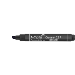 Permanent marker black PICA 521/46 curved