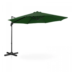 Závěsný zahradní deštník - Ø300 cm - zelený UNIPRODO 10250093 UNI_UMBRELLA_2R300GR