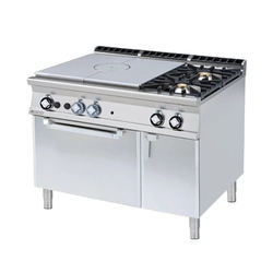 TPFV2 - 912 GEV ﻿﻿Cast iron gas stove with electric oven