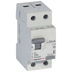 Residual current circuit breaker (RCCB) Legrand 402024 DIN rail AC 50 Hz IP20