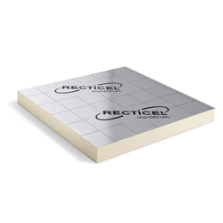 Recticel Eurofloor PIR thermal insulation board1,2x1,2 meters, thickness5 cm,12,96m2 in the package