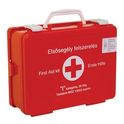 First aid equipment for up to 30 people