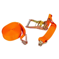 Two-piece lashing strap with ratchet 50x10000 mm, 1500 daN - HT670301 Hoteche